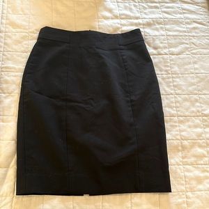 Staple black pencil skirt for work